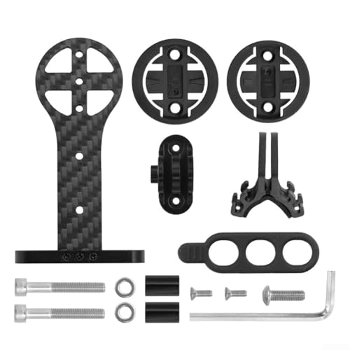 Fahrradcomputer-Verlängerungshalterung für Garmin-Kameras, modisches und leichtes Design (schwarz) von ToolsEvery