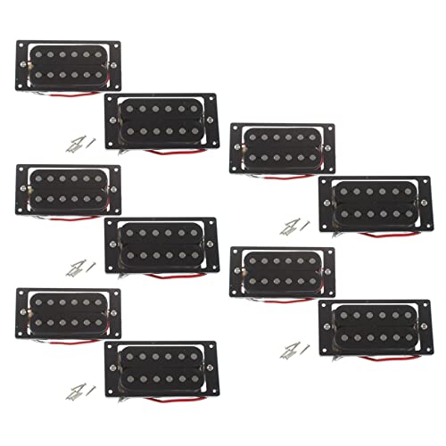 Toolvvik 10 Stueck Elektrische Gitarre Schwarzer Tonabnehmer + Rahmen Schrauber Toolvvik 10 Stueck Elektrische Gitarre Schwarzer Tonabnehmer + Rahmen Schrauber von Toolvvik