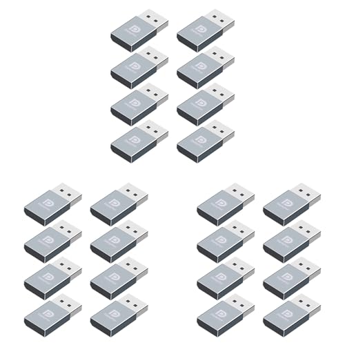 Toolvvik 24-Teiliger 4K DP Displayport Dummy-Stecker DP Virtual Display Adapter EDID Headless Ghost Emulator Grafik-Grafikkarten-Cheater Toolvvik 24-Teiliger 4K DP Displayport Dummy-Stecker DP Virtual Display Adapter EDID Headless Ghost Emulator Grafik-Grafikkarten-Cheater von Toolvvik