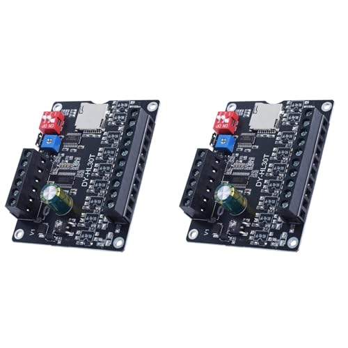 Toolvvik 2X 30 W MP3-Sprachwiedergabemodul DY-L30T 9 Trigger-Musik-Player-Leistungsverstärkerplatine TF-Karte 32 G Max. WAV DC 12 V 24 V MP3 A Toolvvik 2X 30 W MP3-Sprachwiedergabemodul DY-L30T 9 Trigger-Musik-Player-Leistungsverstärkerplatine TF-Karte 32 G Max. WAV DC 12 V 24 V MP3 A von Toolvvik