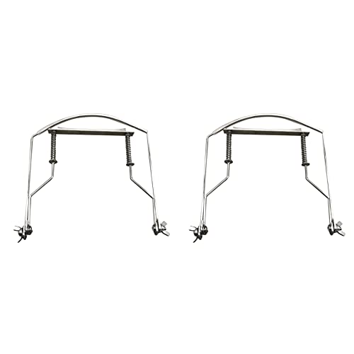 Toolvvik 2X Mundharmonika Halshalter 10 LöCher Blues Harp Mundharmonika Ständer Harmonic Rack -Silber Toolvvik 2X Mundharmonika Halshalter 10 LöCher Blues Harp Mundharmonika Ständer Harmonic Rack -Silber von Toolvvik