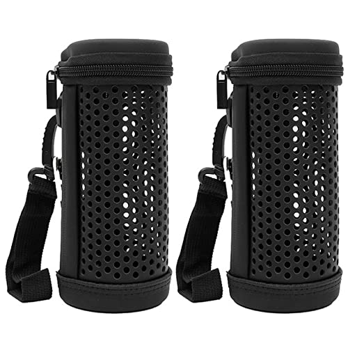 Toolvvik 2X Tasche für FLIP 5 Wasserdichtes Tragbares Bluetooth Lautsprecher ZubehöR Tragetasche Schutz Box (Hohl) von Toolvvik