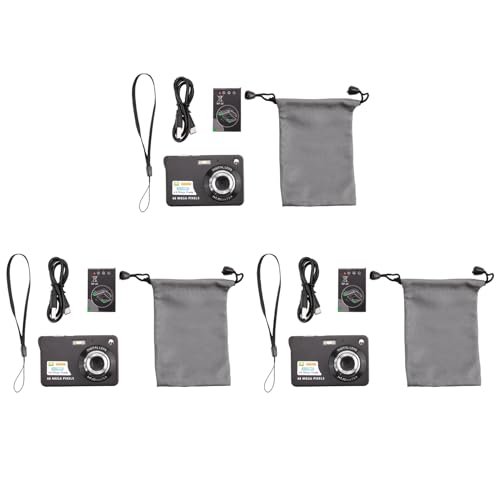 Toolvvik 3X Digital Kamera HD Display Video Kamera Anti-Shake Camcorder 2,7 MiniKamera von Toolvvik