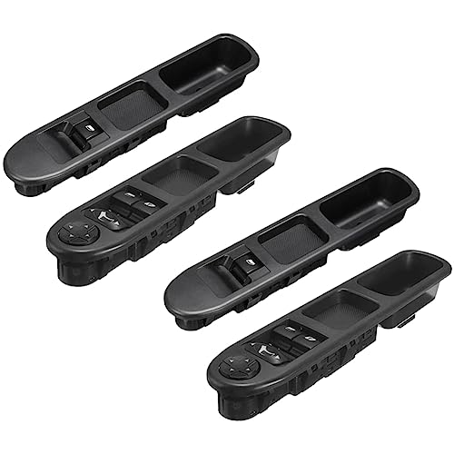 Toolvvik 4 Stück Fahrerseitig + Beifahrerseitig Elektrischer Fenster Heber Schalter für 207 2007-2015 6554Qc 6490Hq 6554Hj Toolvvik 4 Stück Fahrerseitig + Beifahrerseitig Elektrischer Fenster Heber Schalter für 207 2007-2015 6554Qc 6490Hq 6554Hj von Toolvvik