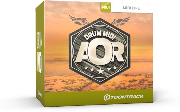 ToonTrack AOR Drum MIDI-Pack (Licence Key) von Toontrack