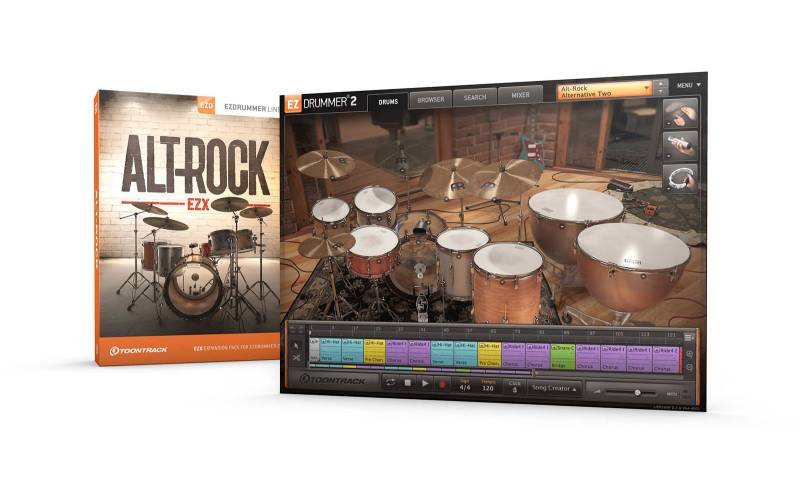 ToonTrack Alt-Rock EZX (Licence Key) von Toontrack