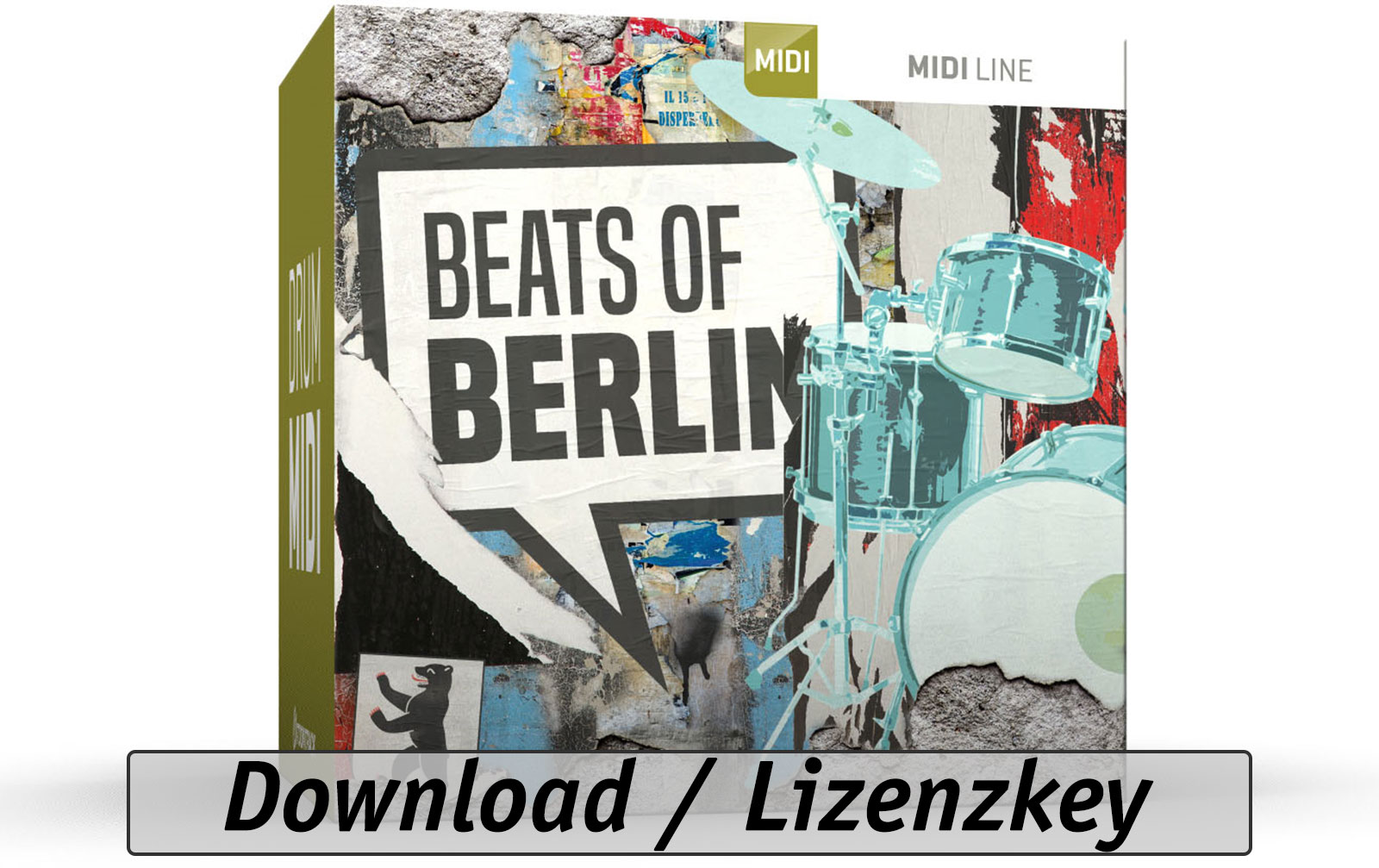 ToonTrack Beats of Berlin MIDI-Pack (Licence Key) von Toontrack