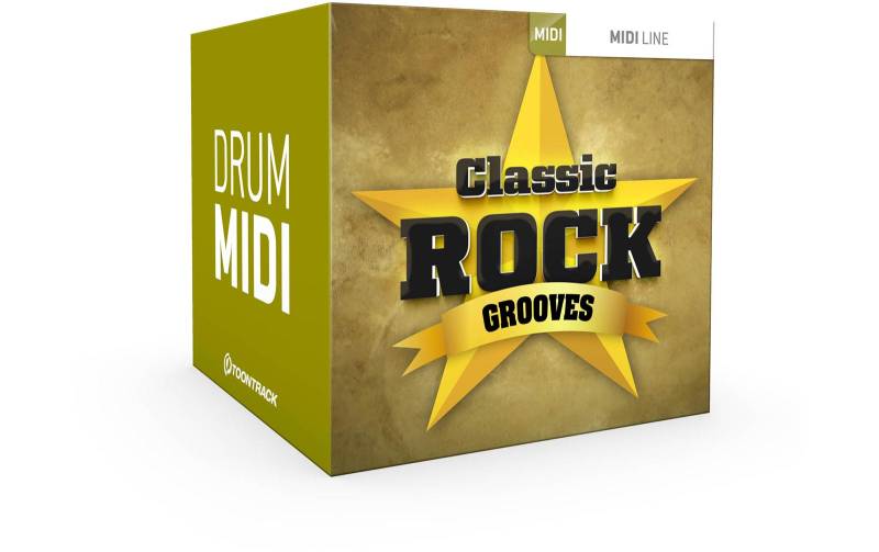 ToonTrack Classic Rock Grooves MIDI-Pack (Licence Key) von Toontrack