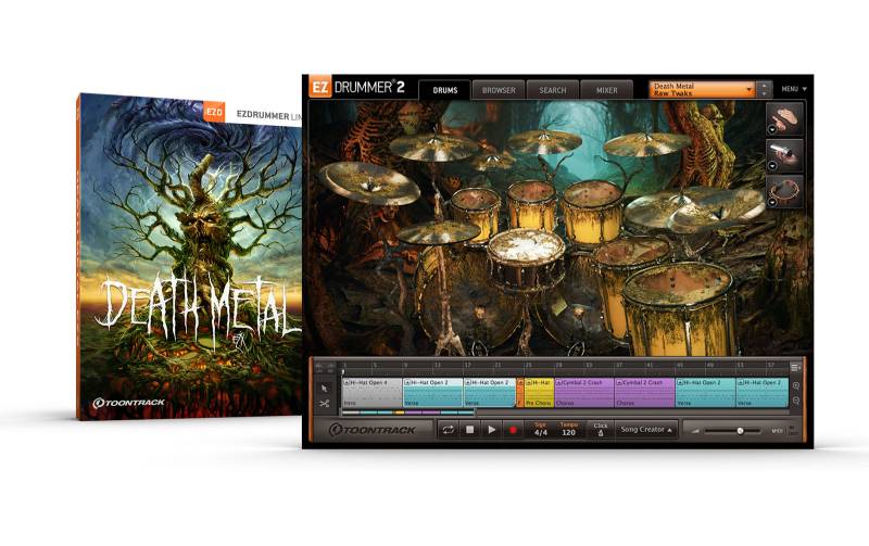 ToonTrack Death Metal EZX (Licence Key) von Toontrack