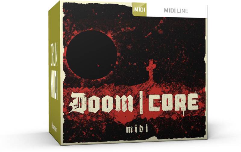 ToonTrack Doom/Core MIDI-Pack (Licence Key) von Toontrack