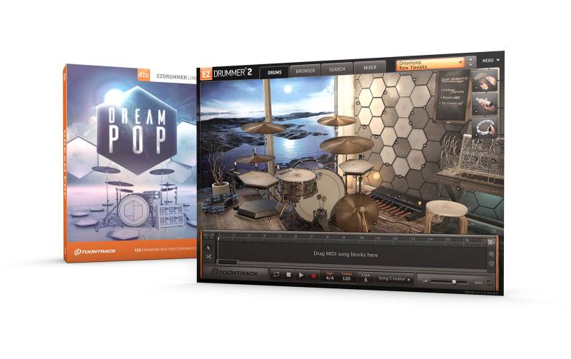 ToonTrack Dream Pop EZX (Licence Key) von Toontrack