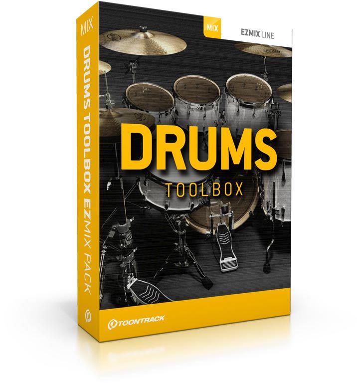 ToonTrack Drums Toolbox EZmix Pack (Licence Key) von Toontrack