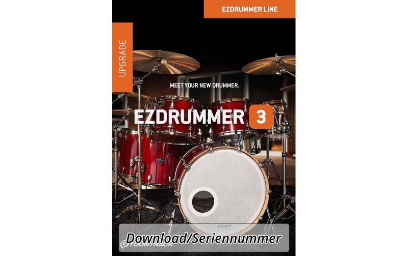 ToonTrack EZDrummer 3 Upgrade (Licence Key) von Toontrack