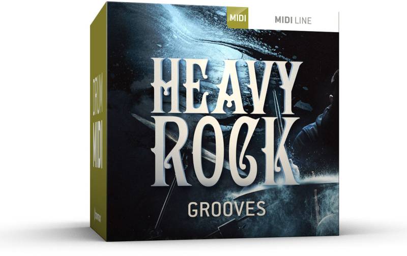 ToonTrack Heavy Rock Grooves MIDI-Pack (Licence Key) von Toontrack