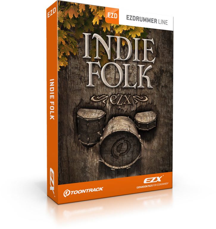 ToonTrack Indie Folk EZX (Licence Key) von Toontrack