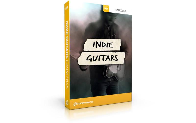 ToonTrack Indie Guitars EZmix Pack (Licence Key) von Toontrack