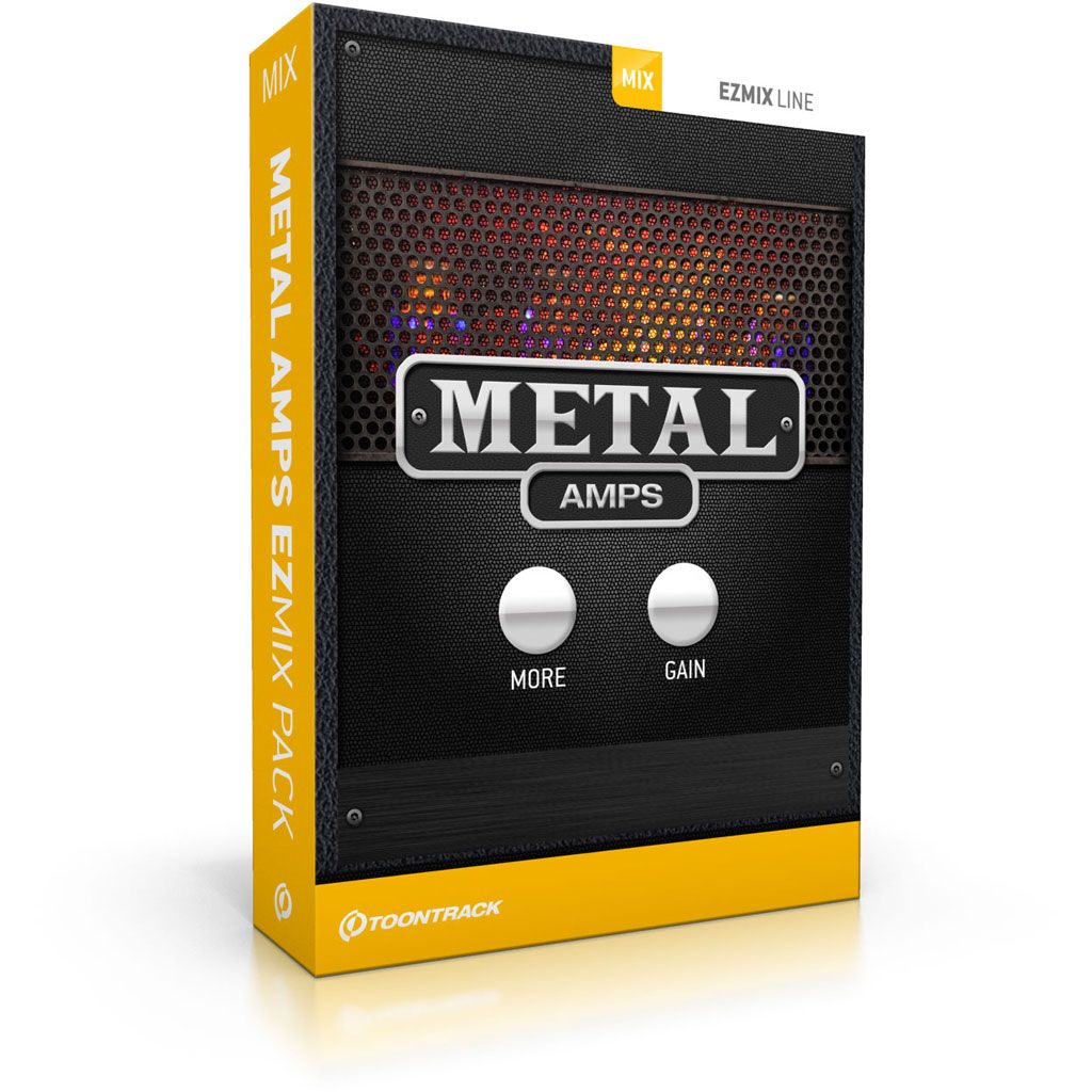 ToonTrack Metal Amps EZmix Pack (Licence Key) von Toontrack