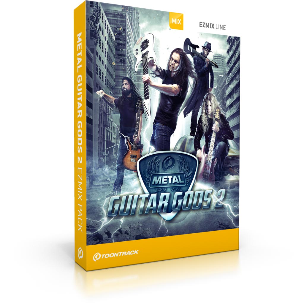 ToonTrack Metal Guitar Gods 2 EZmix Pack (Licence Key) von Toontrack