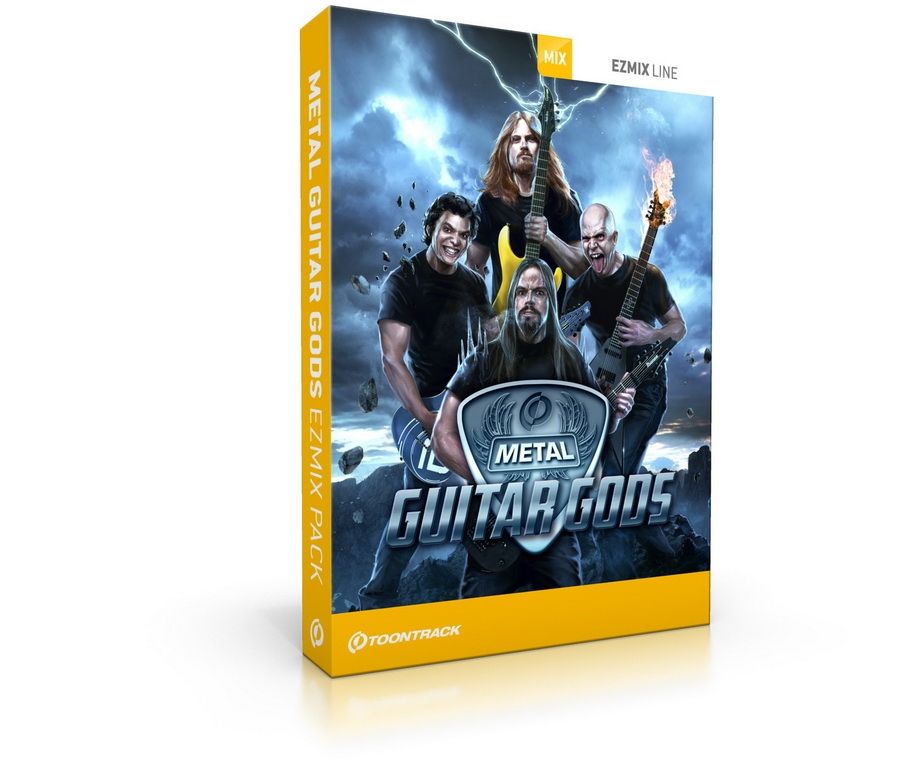 ToonTrack Metal Guitar Gods EZmix Pack (Licence Key) von Toontrack