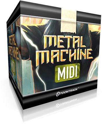 ToonTrack Metal Machine MIDI-Pack (Licence Key) von Toontrack