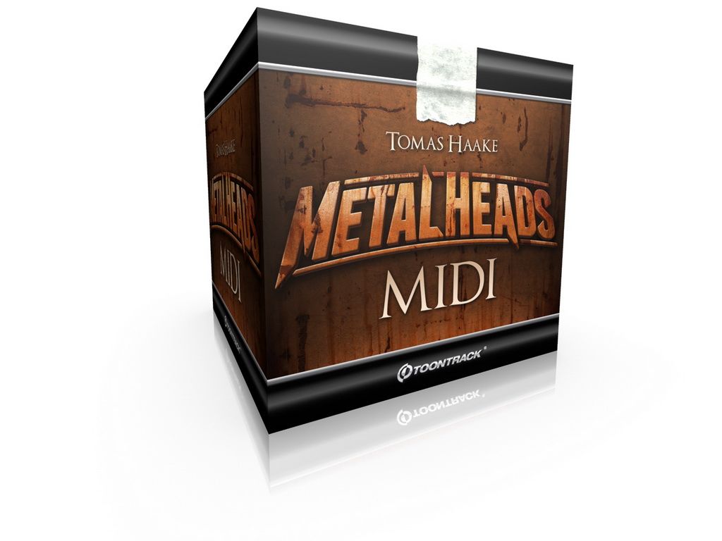 ToonTrack Metalheads MIDI-Pack (Licence Key) von Toontrack
