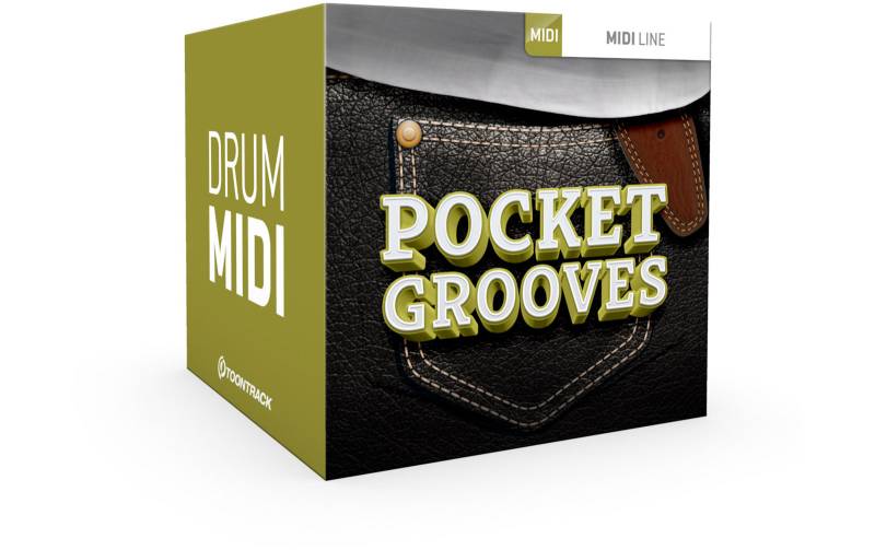 ToonTrack Pocket Grooves MIDI-Pack (Licence Key) von Toontrack