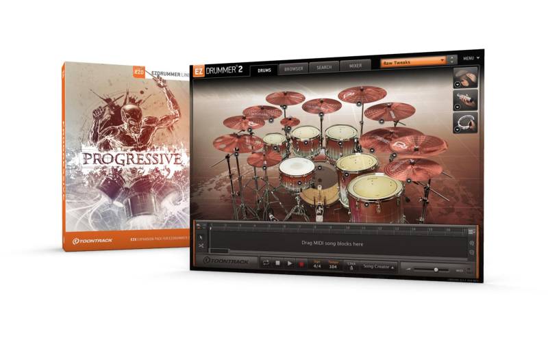 ToonTrack Progressive EZX (Licence Key) von Toontrack