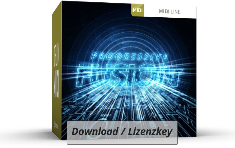 ToonTrack Progressive Fusion MIDI-Pack (Licence Key) von Toontrack