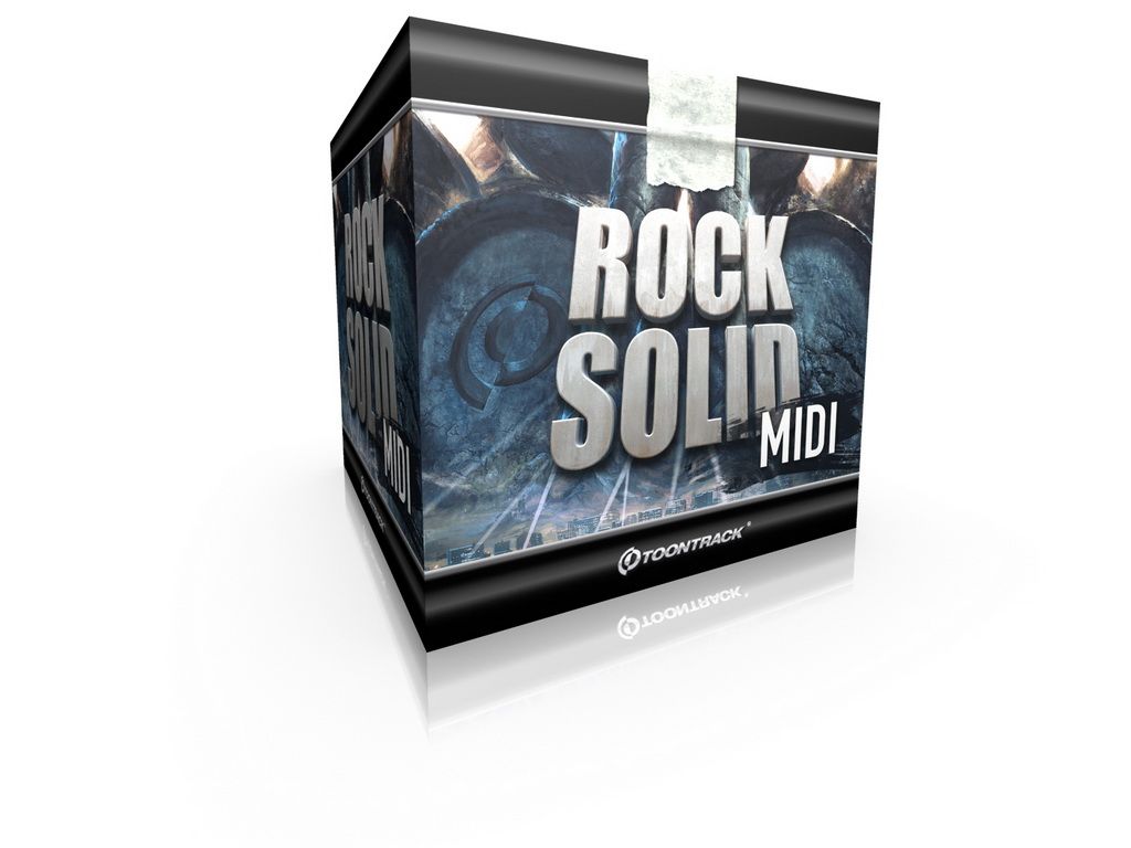 ToonTrack Rock Solid MIDI-Pack (Licence Key) von Toontrack