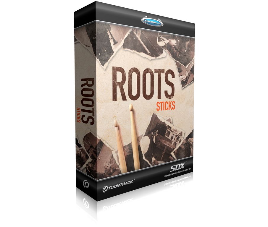 ToonTrack Roots "Sticks" SDX (Licence Key) von Toontrack