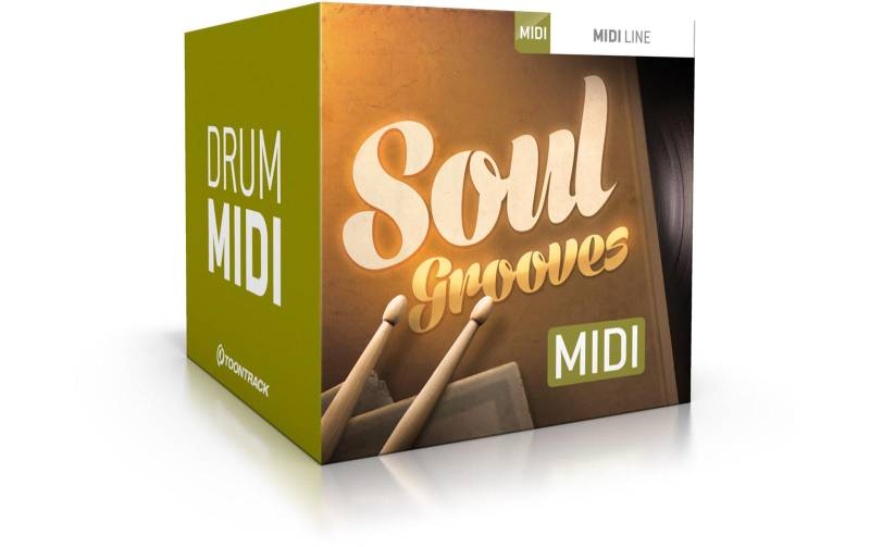 ToonTrack Soul Grooves MIDI-Pack (Licence Key) von Toontrack