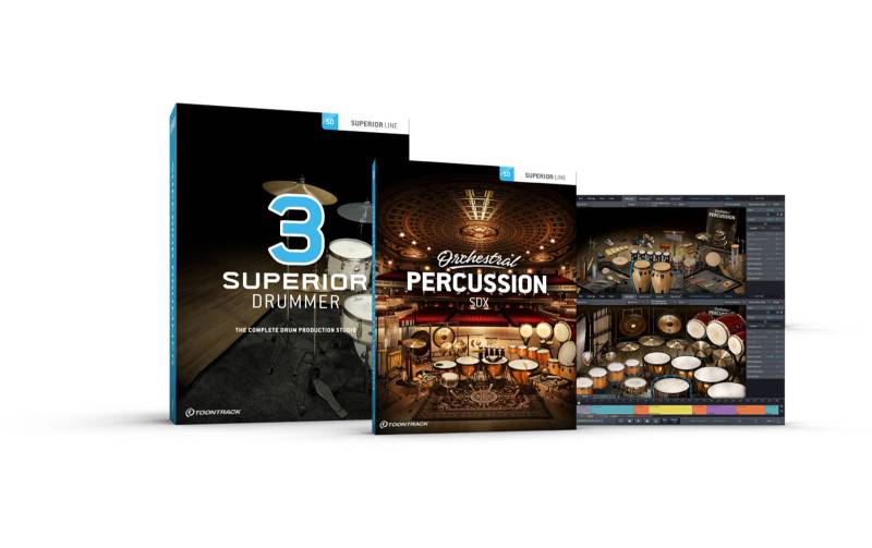 ToonTrack Superior Drummer 3 Orchestral Edition (Download/Licence Key) von Toontrack