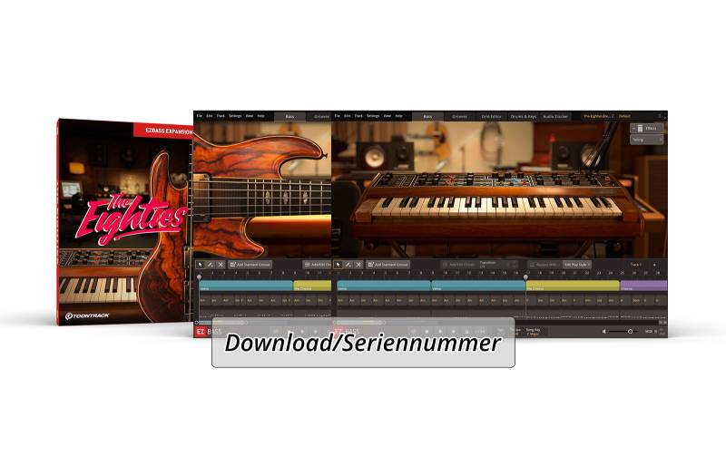 ToonTrack The Eighties EBX (Lizenz Code) von Toontrack