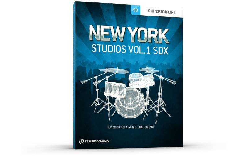 ToonTrack The New York Studios Vol. 1 SDX (Licence Key) von Toontrack
