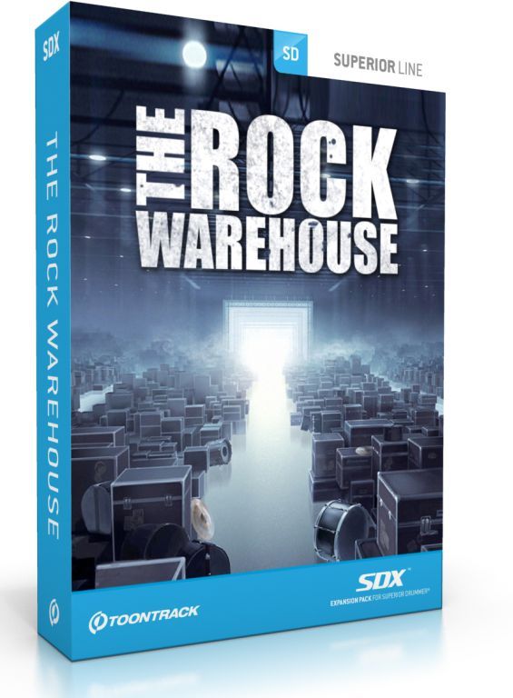 ToonTrack The Rock Warehouse SDX (Licence Key) von Toontrack