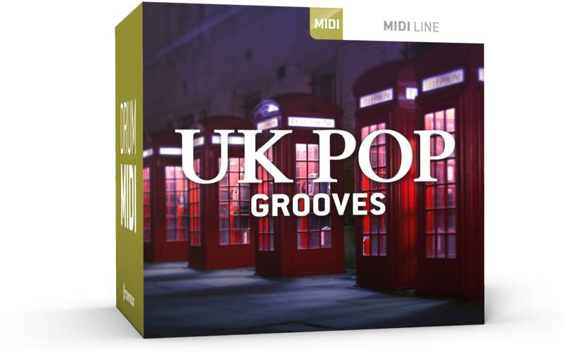 ToonTrack UK Pop Grooves MIDI-Pack (Licence Key) von Toontrack