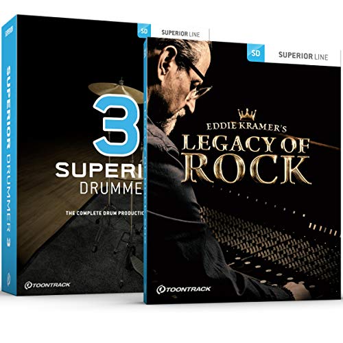 Toontrack Superior Drummer 3 + SDX Legacy of Rock by Eddie Kramer Serial/Download von Toontrack