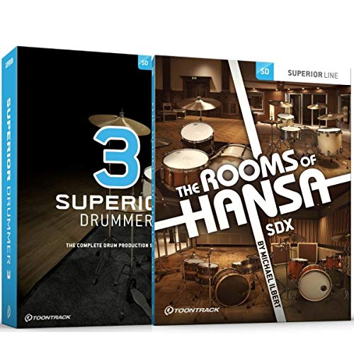 Toontrack Superior Drummer 3 + SDX The Rooms of Hansa Download von Toontrack