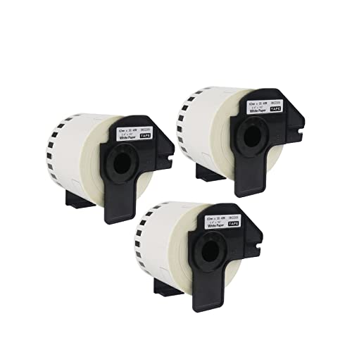 Top Fresh 3 Rollen Kompatibel DK22205 62mm x 30.48m Endlosetiketten Ersatz für DK-22205,Kompatibel für QL-500/QL-550/QL-570/QL-580N/QL-650TD/QL-700/QL-710W/QL-800/QL-810W/QL-1050/QL-1060N/QL-1100 Top Fresh 3 Rollen Kompatibel DK22205 62mm x 30.48m Endlosetiketten Ersatz für DK-22205,Kompatibel für QL-500/QL-550/QL-570/QL-580N/QL-650TD/QL-700/QL-710W/QL-800/QL-810W/QL-1050/QL-1060N/QL-1100 von Top Fresh