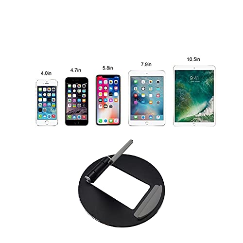 Top Fresh Aluminum Alloy schwarz Handy Ständer für Universal Faltbare Tablet-Halterung,Handy-Halterung,kompatibel mit iPad iPad Mini,Huawei,Xiaomi,Samsung,iPhone und Alle Arten von Smartphones Top Fresh Aluminum Alloy schwarz Handy Ständer für Universal Faltbare Tablet-Halterung,Handy-Halterung,kompatibel mit iPad iPad Mini,Huawei,Xiaomi,Samsung,iPhone und Alle Arten von Smartphones von Top Fresh