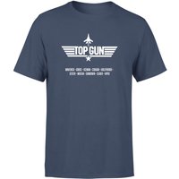 Top Gun Codenames Herren T-Shirt - Navyblau - XL von Top Gun