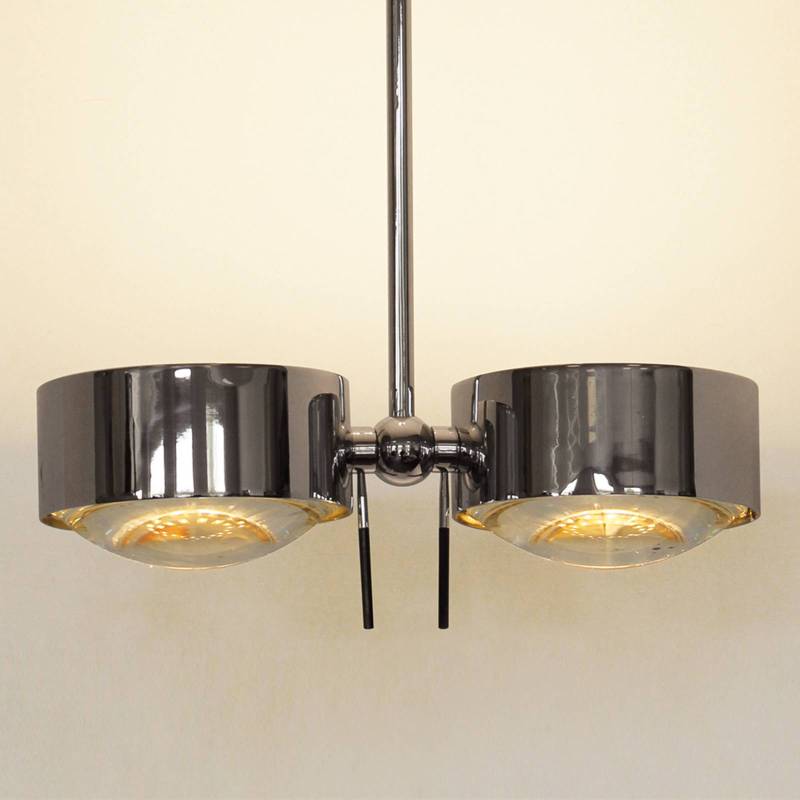 Deckenleuchte Puk Sides chrom 30 cm 2-flammig G9 von Top Light