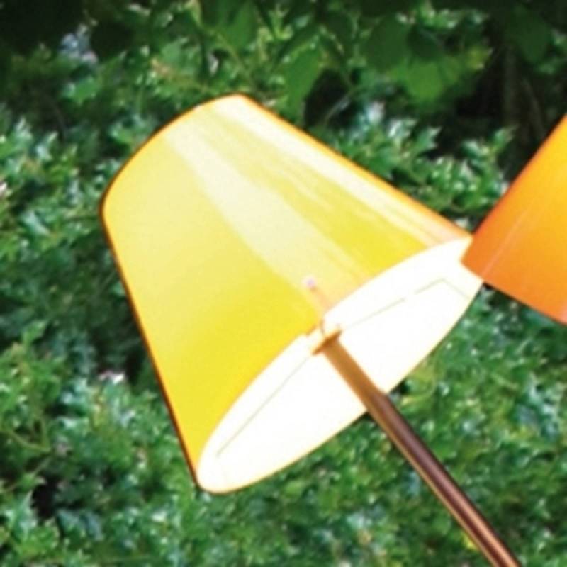 Gelber Schirm zur Außenleuchte OCTOPUS OUTDOOR von Top Light