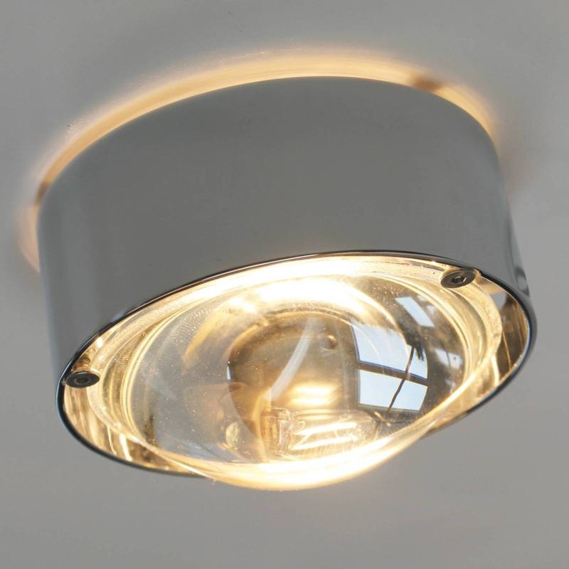 Kleine Wandleuchte PUK ONE, chrom matt von Top Light