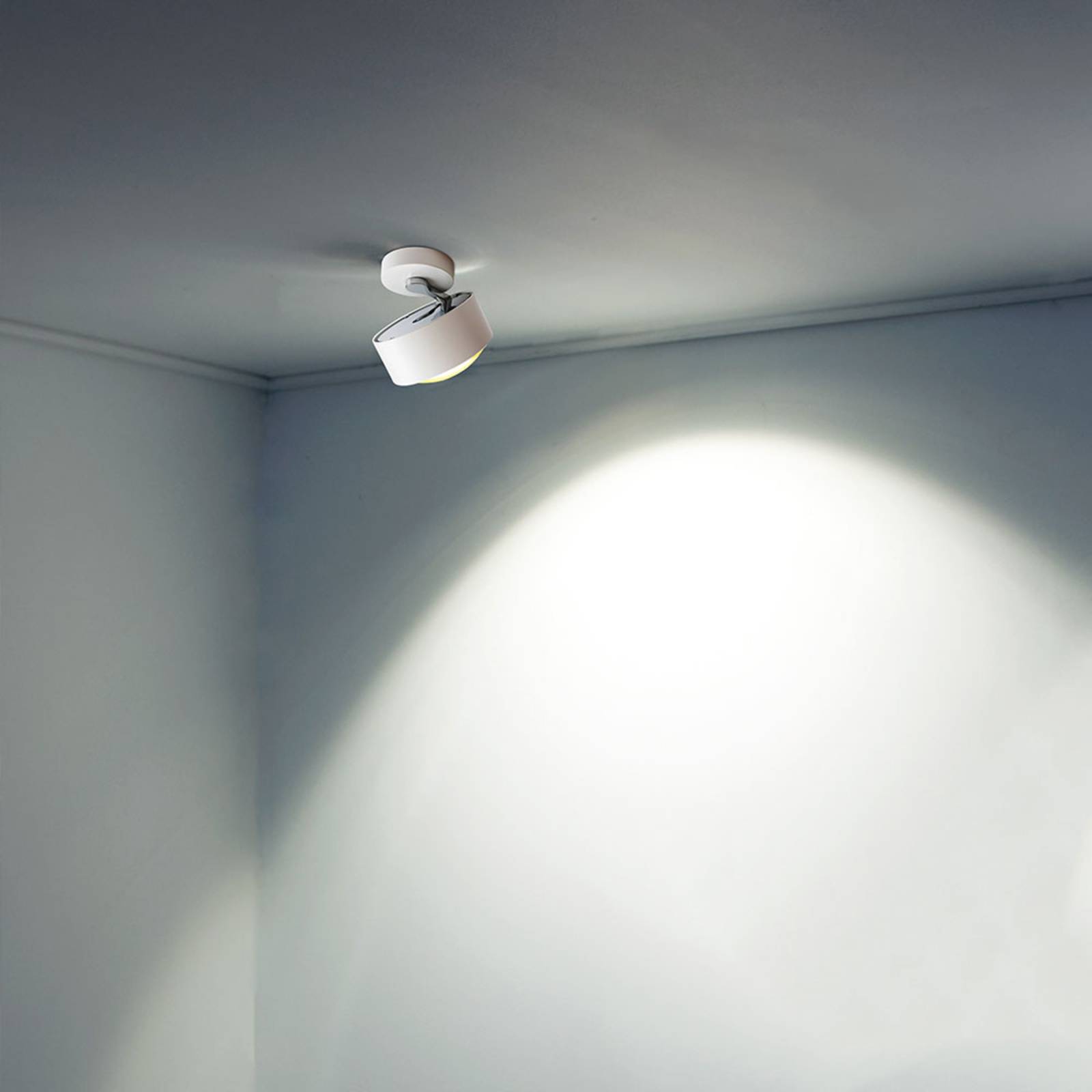 Deckenlampe Puk Maxx Move, weiß chrom, G9 von Top Light