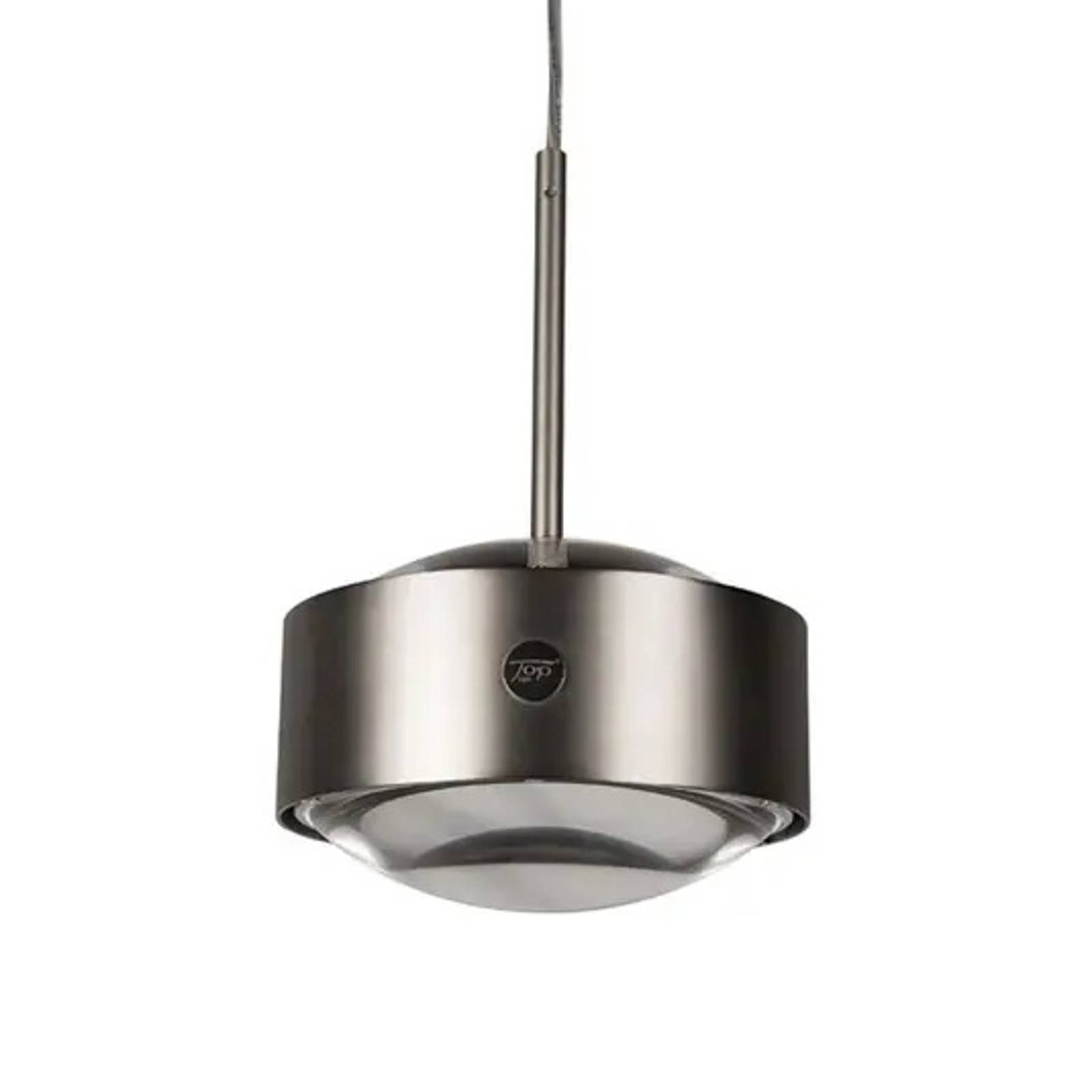 LED-Pendellampe Puk Meg Maxx Drop Solo chrom matt von Top Light