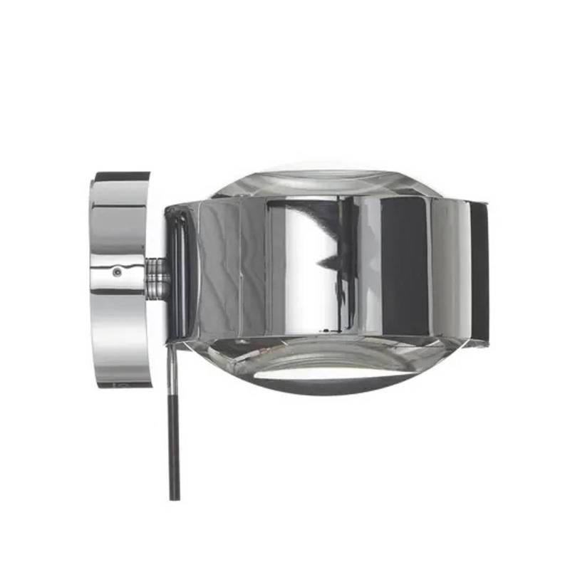 LED-Wandleuchte Puk Maxx Wall+, chrom matt von Top Light