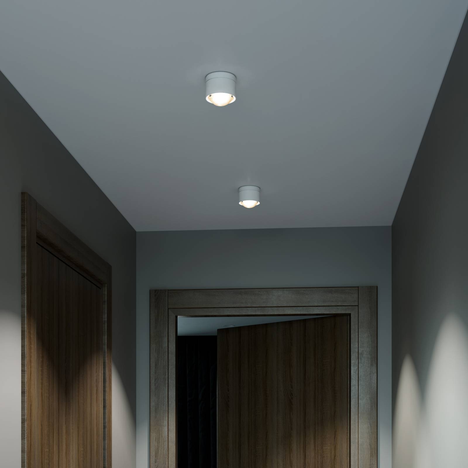 Puk! 80 One LED-Deckenspot Linse matt, weiß matt Puk! 80 One LED-Deckenspot Linse matt, weiß matt von Top Light