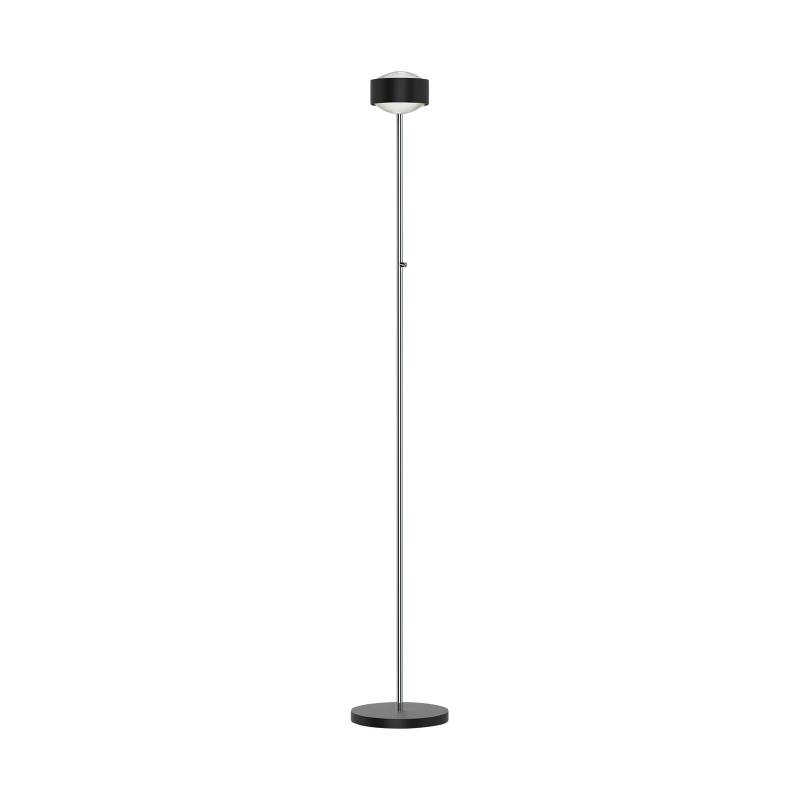 Puk Maxx Eye Floor LED Linse matt, schwarz/chrom von Top Light