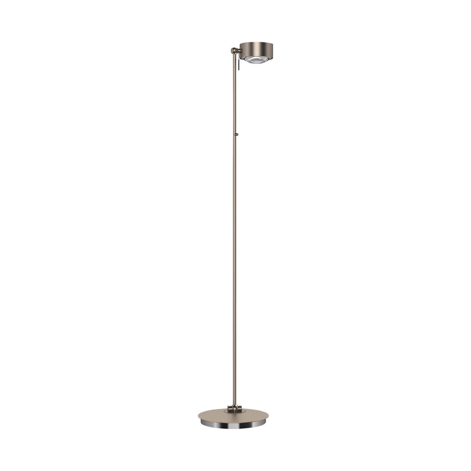 Puk Maxx Floor Mini LED matt/klar, nickel matt Puk Maxx Floor Mini LED matt/klar, nickel matt von Top Light